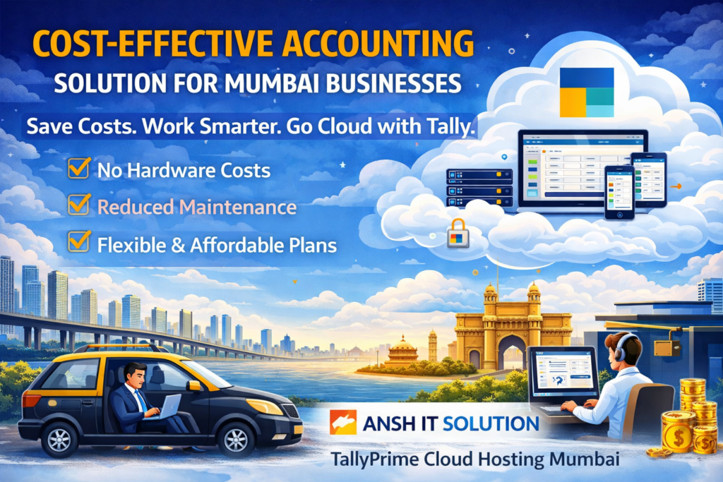 Secure Tally on cloud in Mumbai with SSL encryption, data protection, and automatic backups